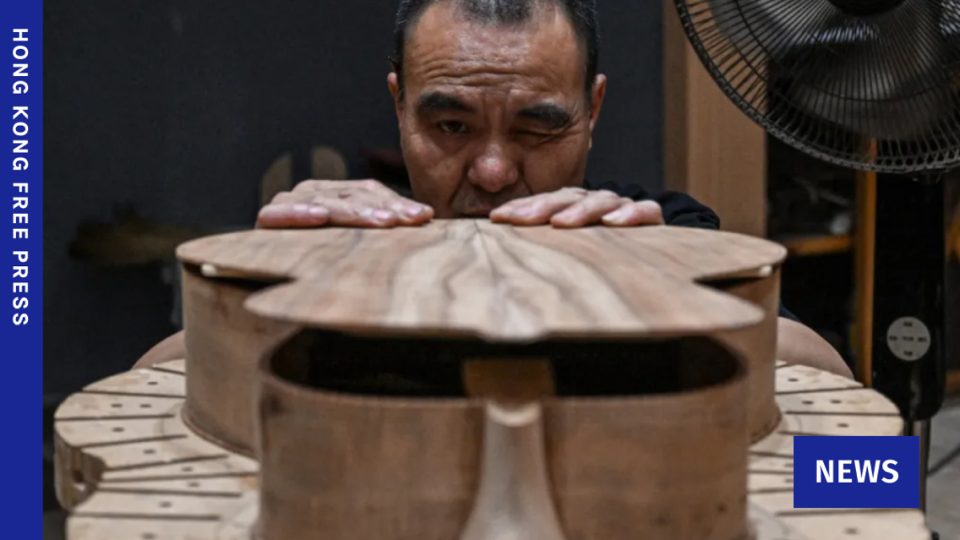 Source-supplied image for: Chinese guitar capital’s stairway to export heaven